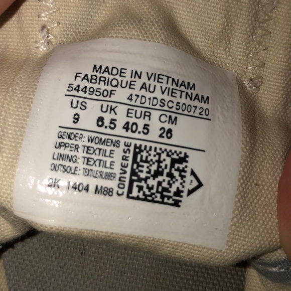 Grey Converse - Picture 2 of 2